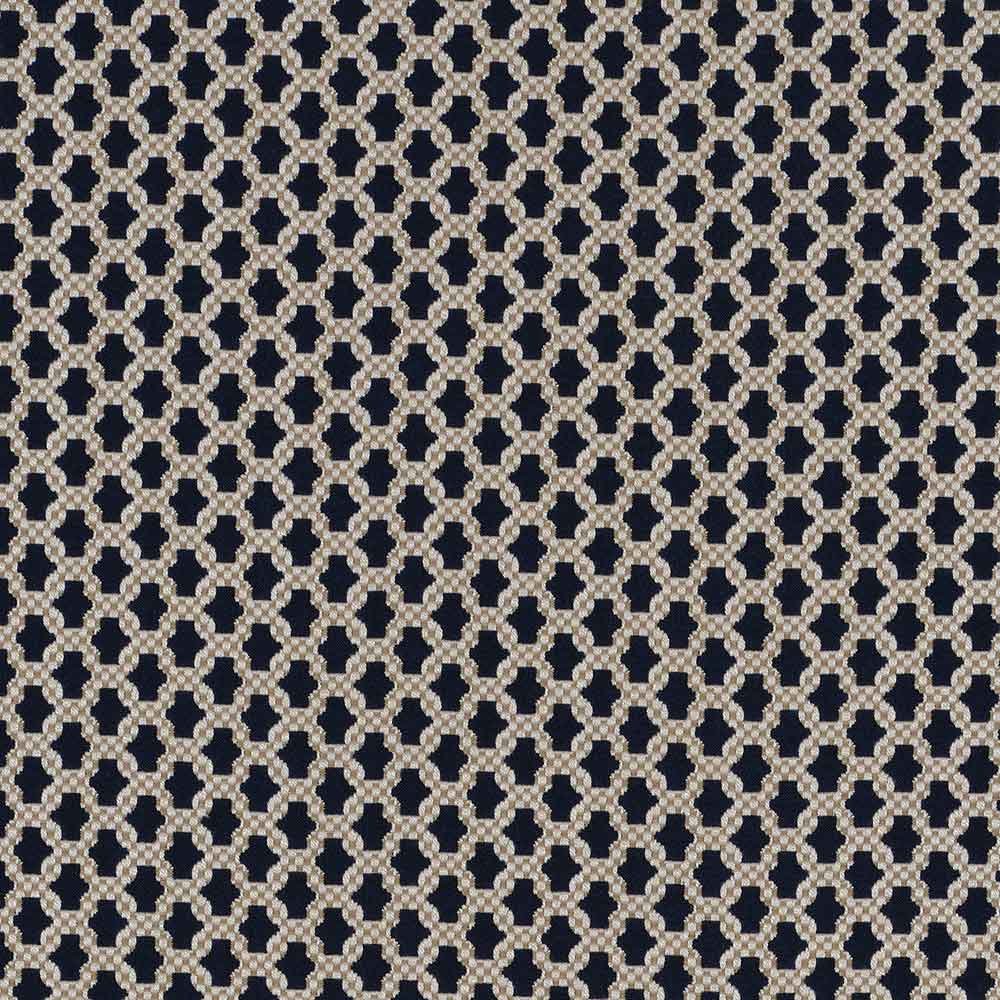 Asscher Baritone Blue Fabric