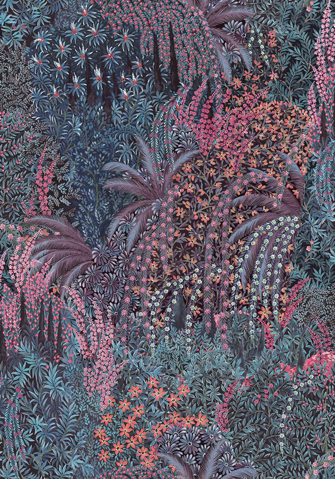 Cole & Son Cascade Wallpaper | Violet | 120/5017