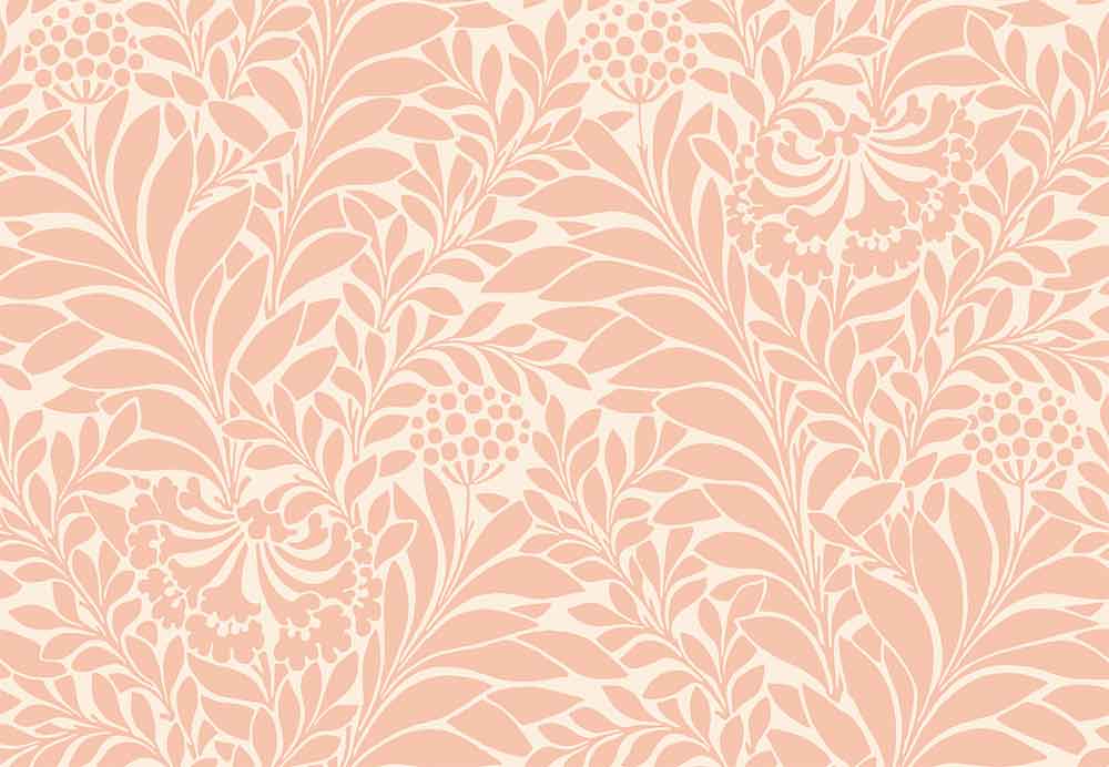 Honeysuckle Blush Wallpaper