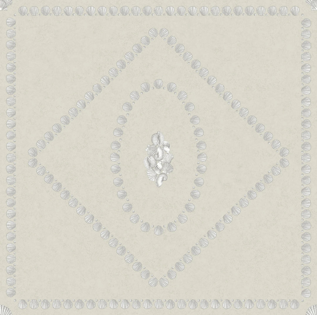Cole & Son Conchiglie Wallpaper | Pearl on Parchment | 123/5024