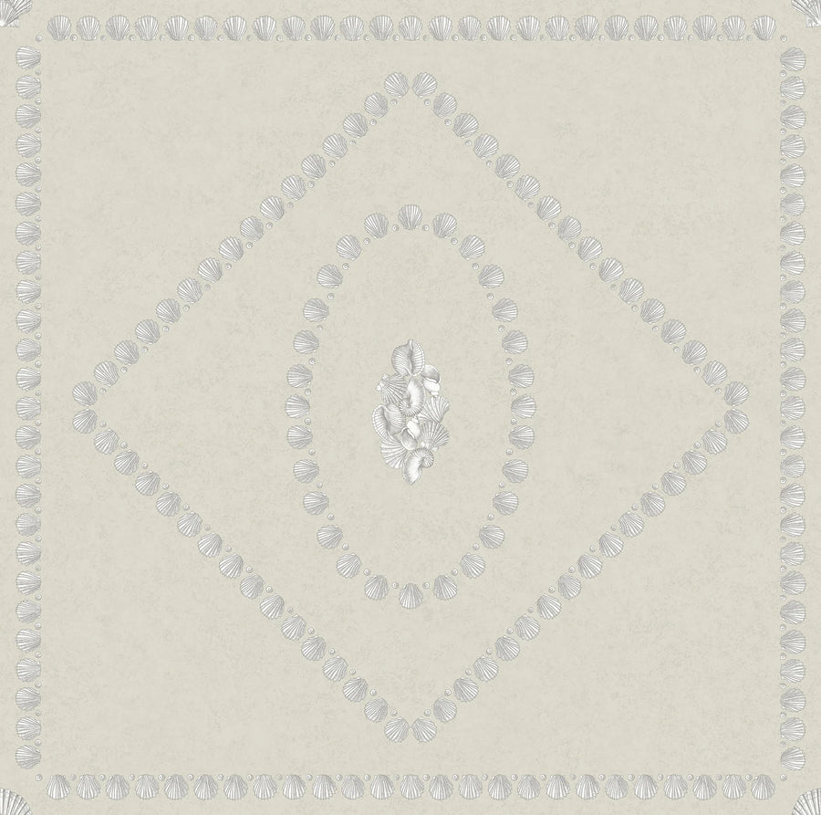 Cole & Son Conchiglie Wallpaper | Pearl on Parchment | 123/5024