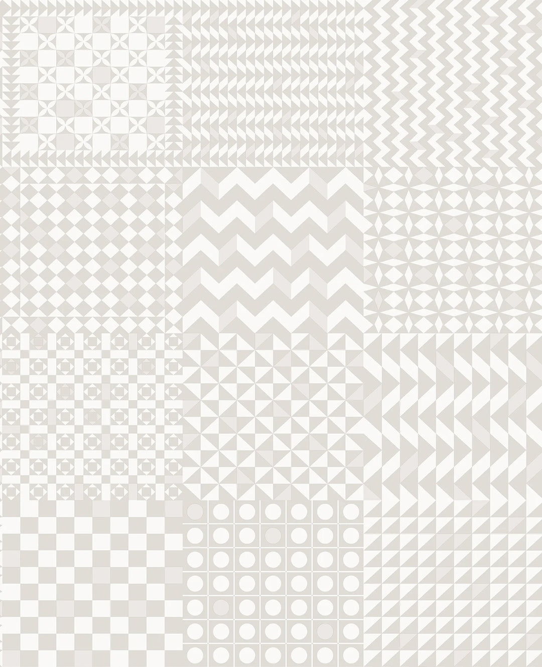 Cole & Son Geometrico Wallpaper | Mica | 123/7037