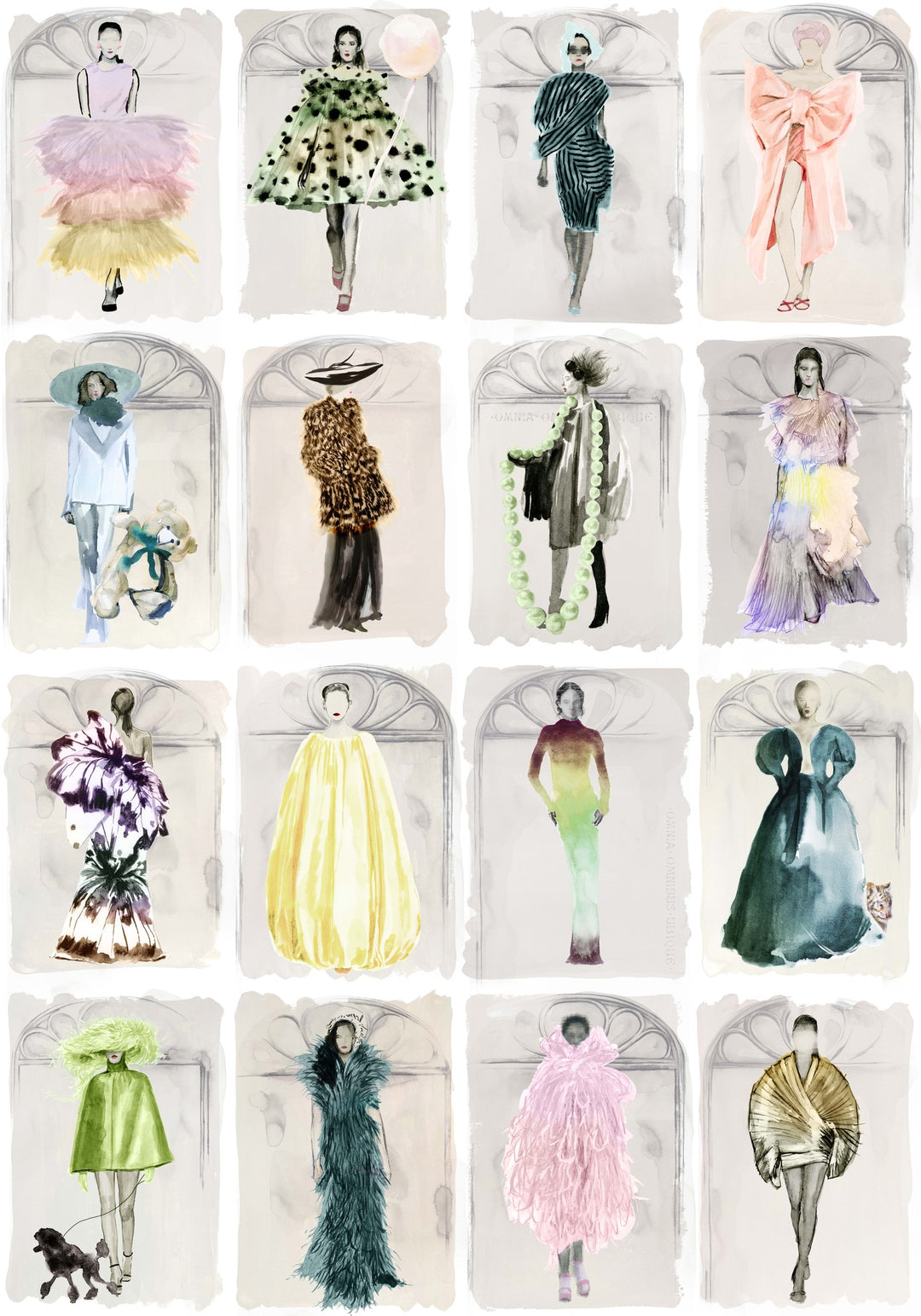Couture Carousel With Windows Pastel Pearl