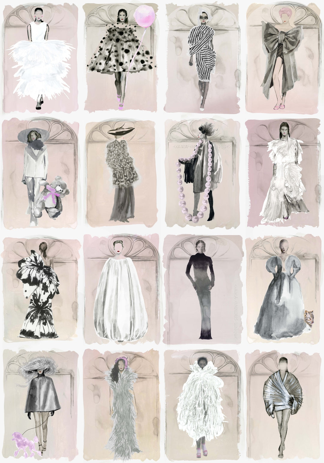 Couture Carousel With Windows Blush Pearl