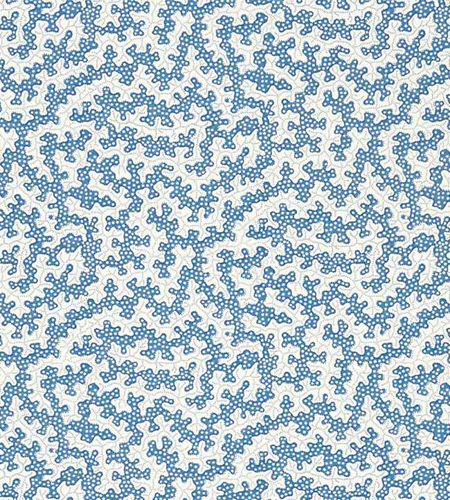 Truffle Indigo Wallpaper