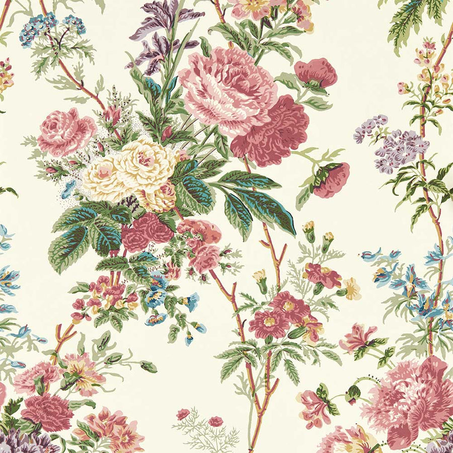 Sanderson Lakeland Paradis Wallpaper | Carmine | 217305
