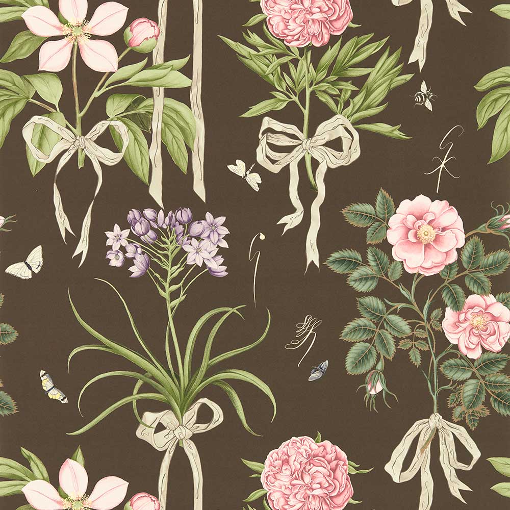 Sanderson Cupid’s Beau Wallpaper | Morel & Mantle | 217213