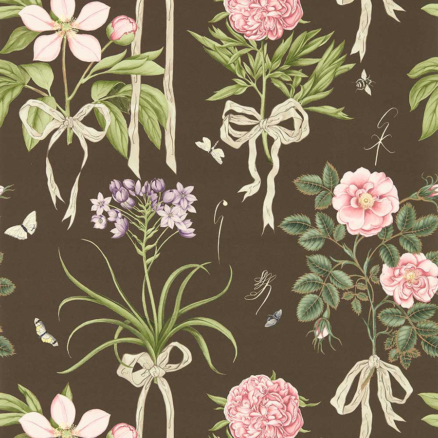 Sanderson Cupid’s Beau Wallpaper | Morel & Mantle | 217213