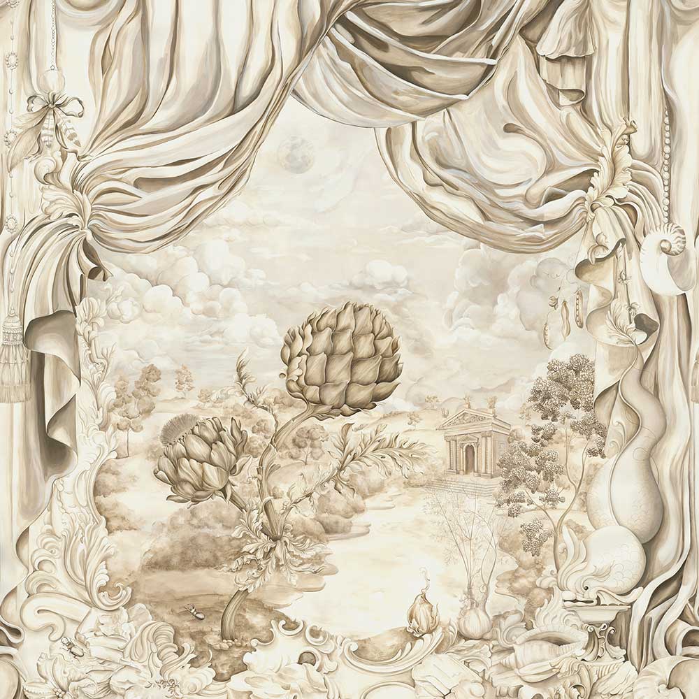 Sanderson Pygmalion Wallpaper | Alabaster | 217327