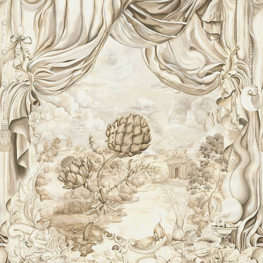 Sanderson Pygmalion Wallpaper | Alabaster | 217327