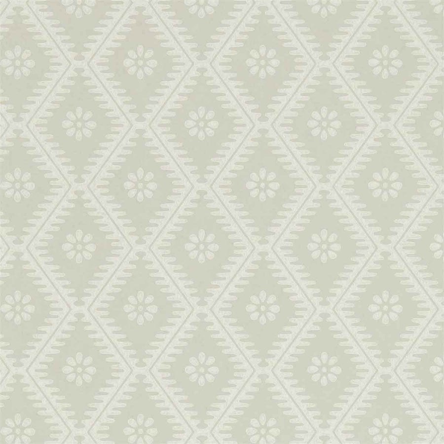 Witney Daisy Linen Wallpaper by Sanderson - 216875 | Modern 2 Interiors