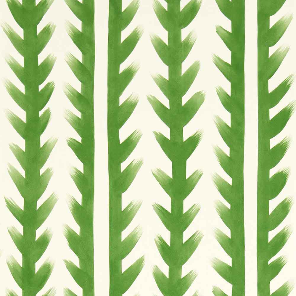 Sticky Grass Emerald Wallpaper