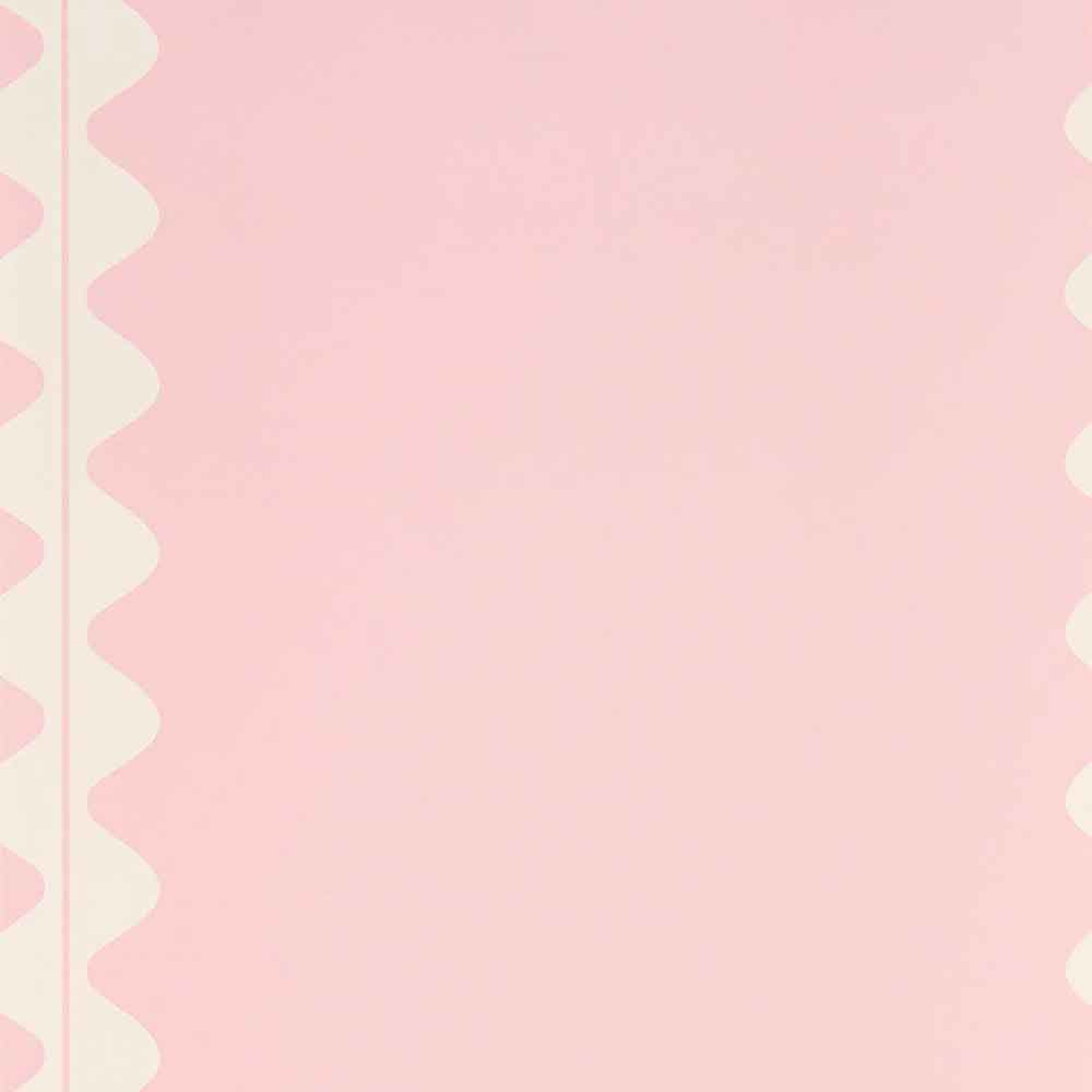 Ric Rac Rose Quartz Wallpaper