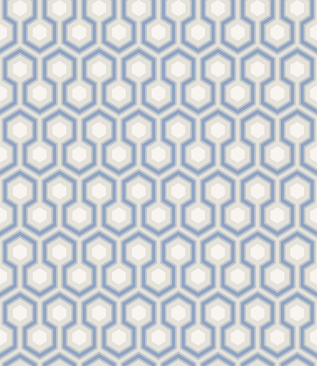 Hicks Hexagon Wallpaper by Cole & Son - 66/8054 | Modern 2 Interiors