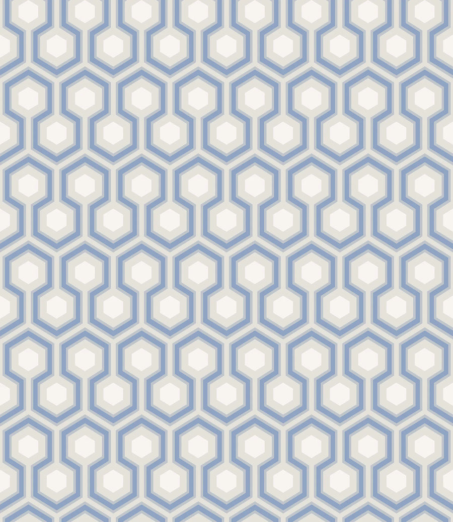 Hicks Hexagon Wallpaper by Cole & Son - 66/8054 | Modern 2 Interiors