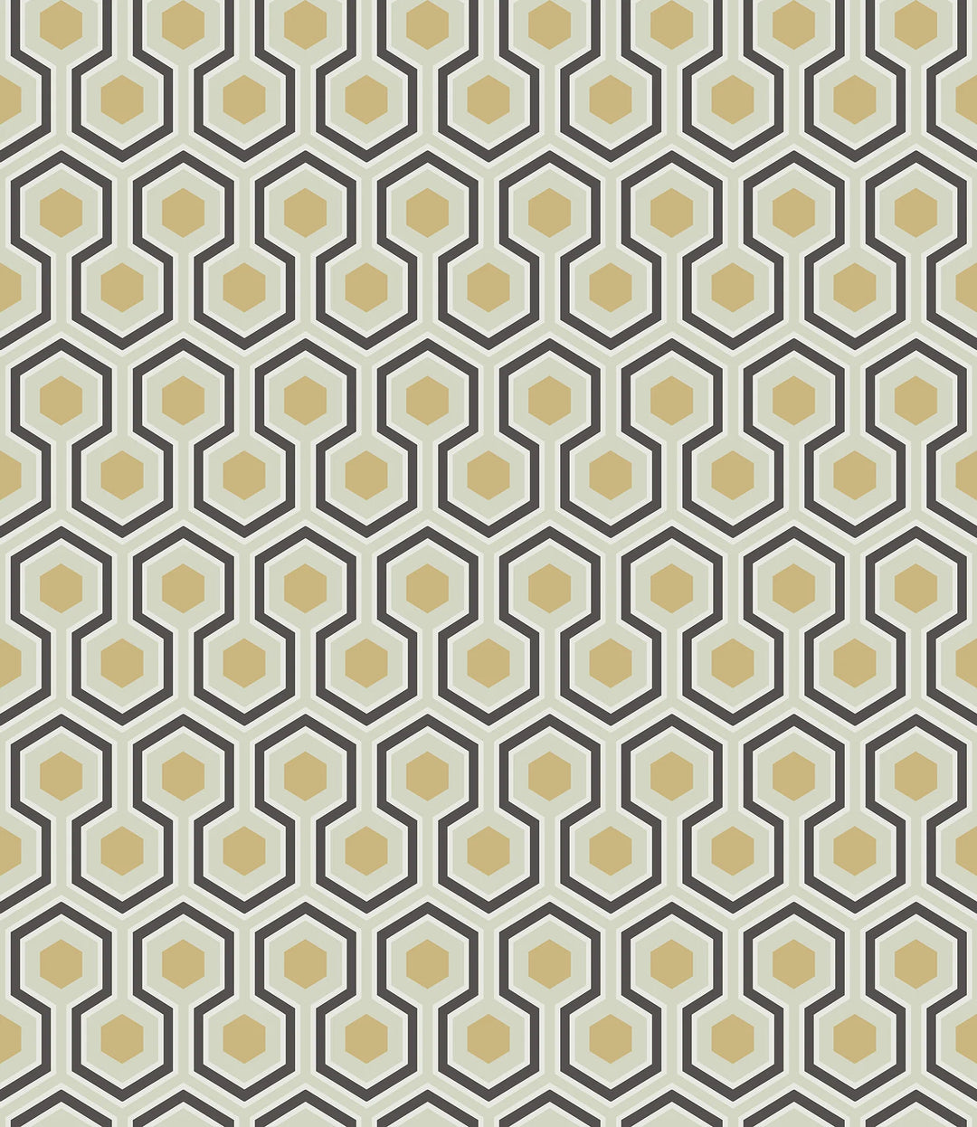 Hicks Hexagon Wallpaper by Cole & Son - 66/8056 | Modern 2 Interiors