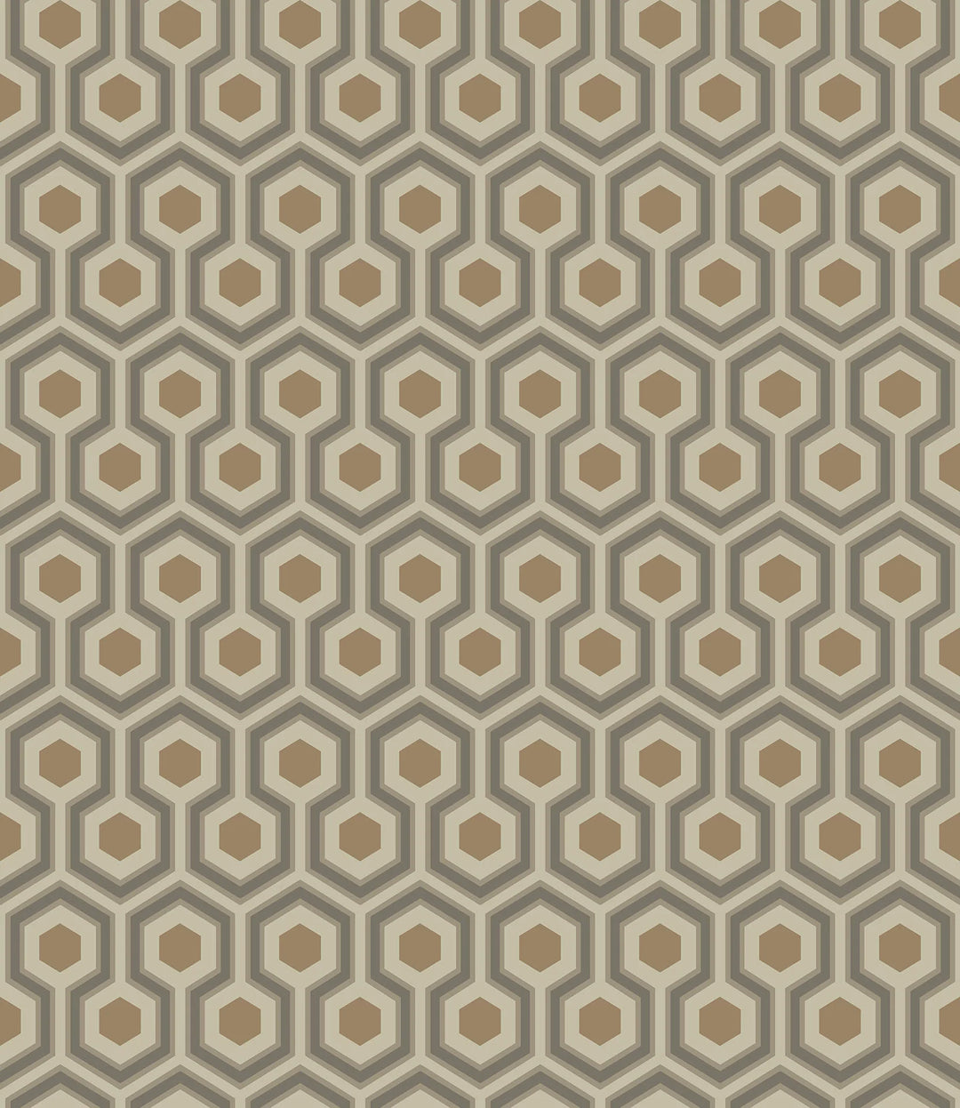 Hicks Hexagon Wallpaper by Cole & Son - 95/3017 | Modern 2 Interiors