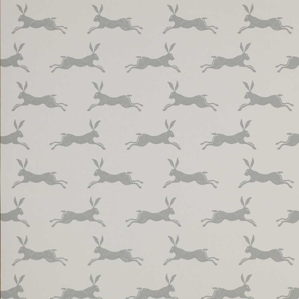 March Hare Charcoal Wallpaper