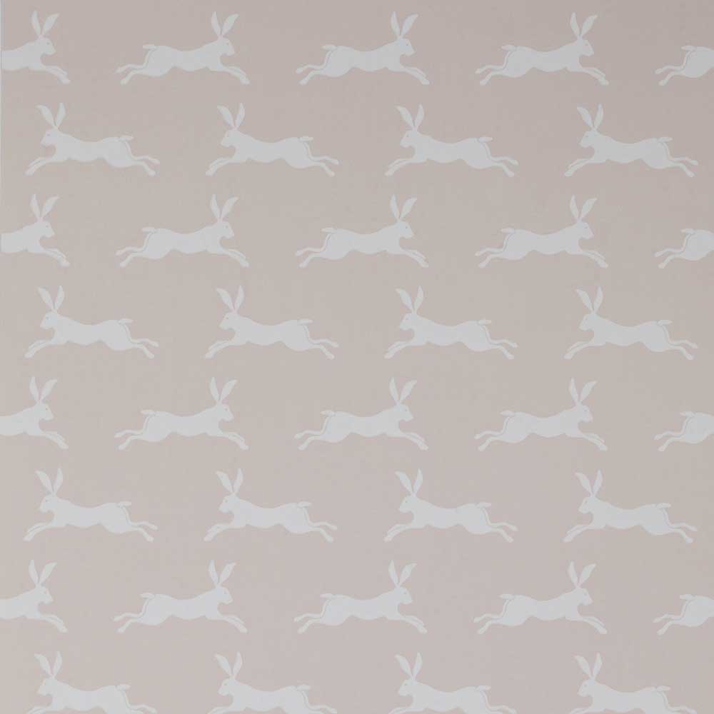 March Hare Soft Pink Wallpaper