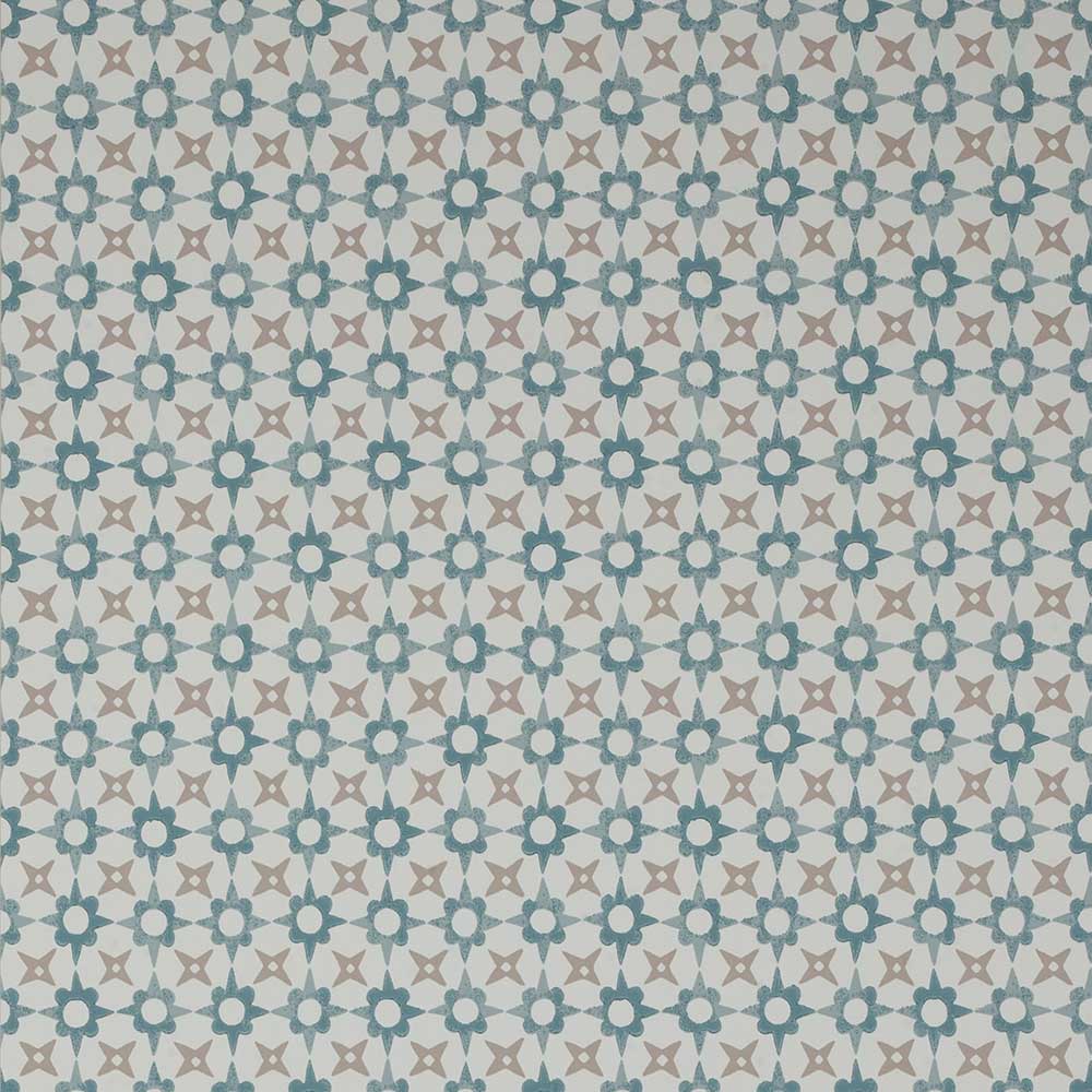Tassi Soft Blue Wallpaper