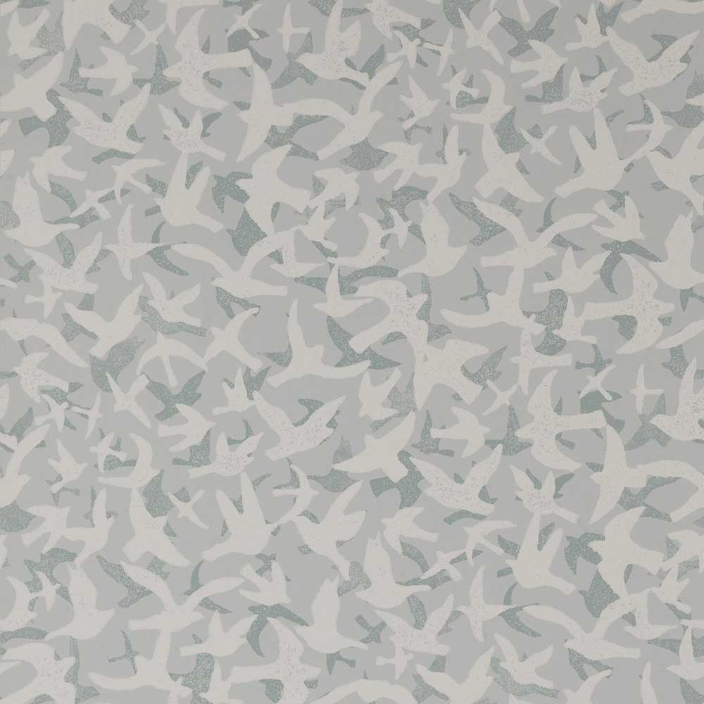 Windsong Grey Wallpaper