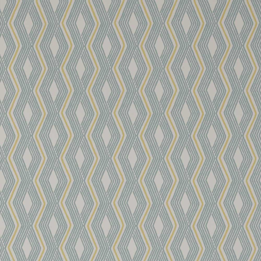 Pemba Aqua & Lime Wallpaper