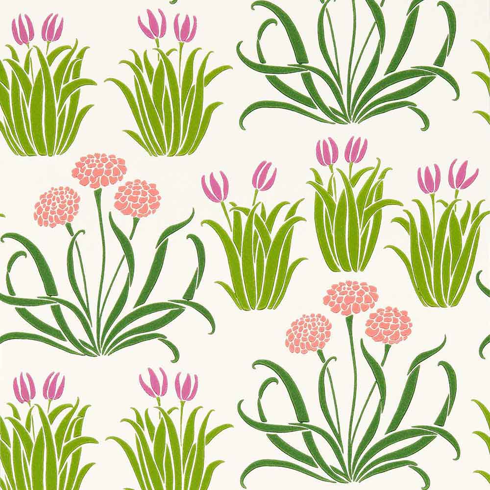 Glade Tulip Fields Wallpaper