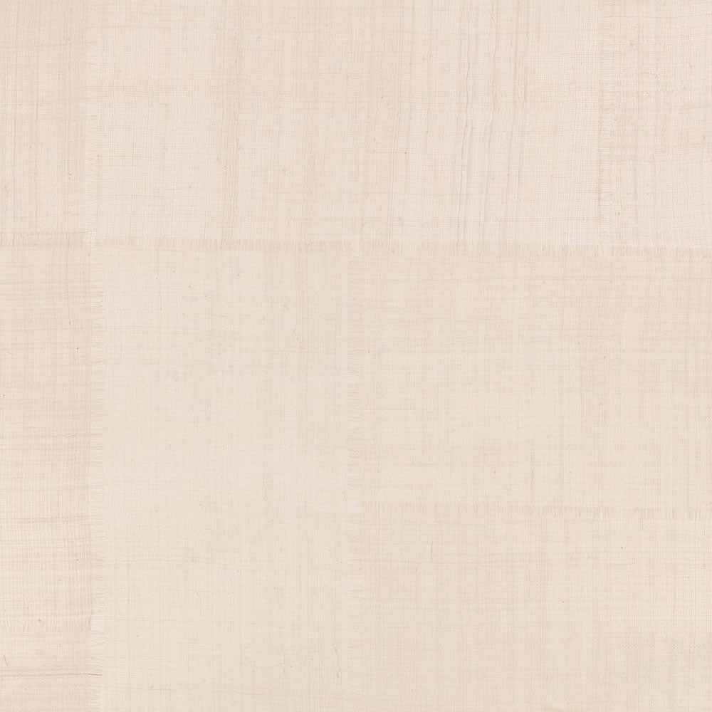 Abaca Patchwork Alabaster Wallpaper