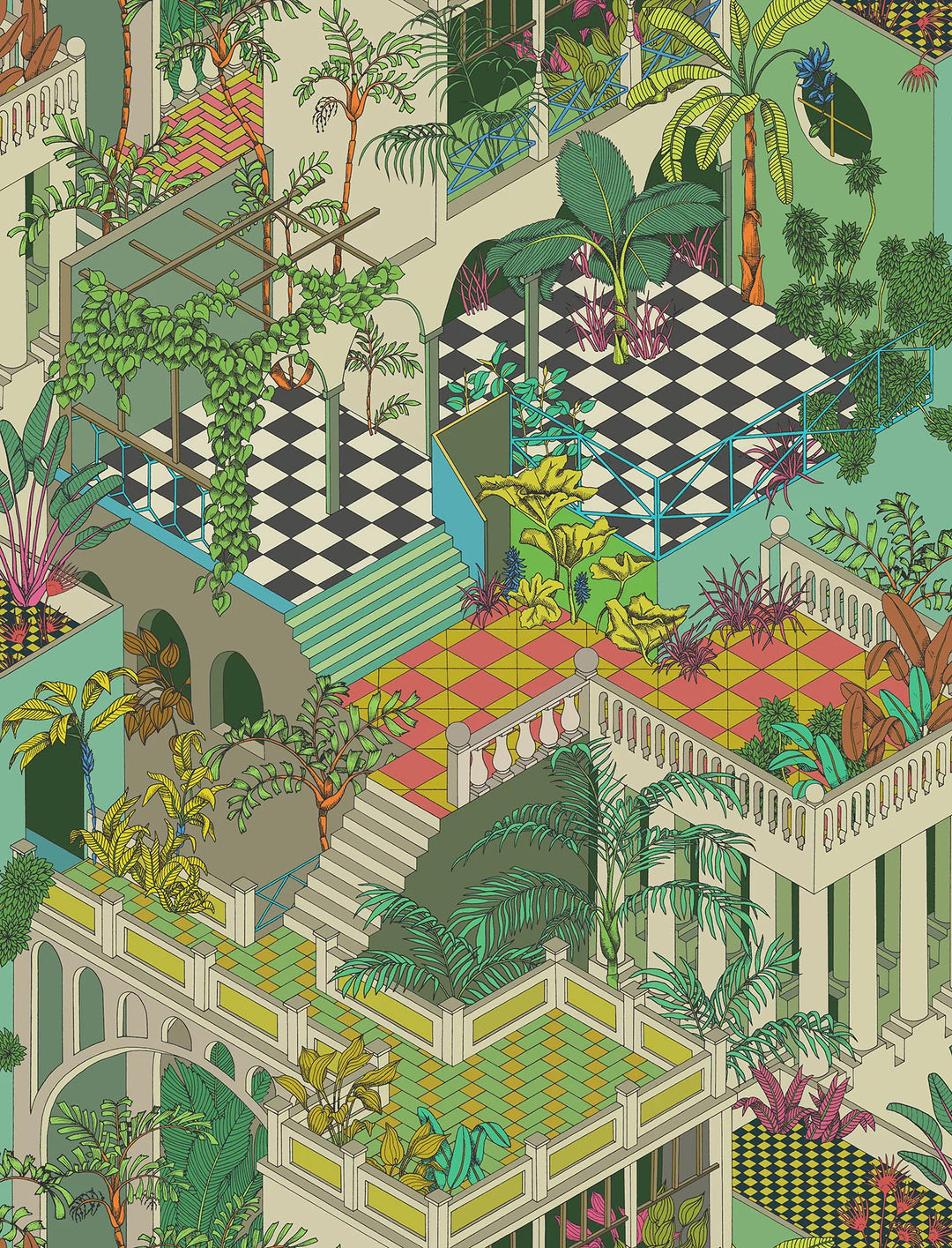 Miami Wallpaper by Cole & Son - 105/4017 | Modern 2 Interiors