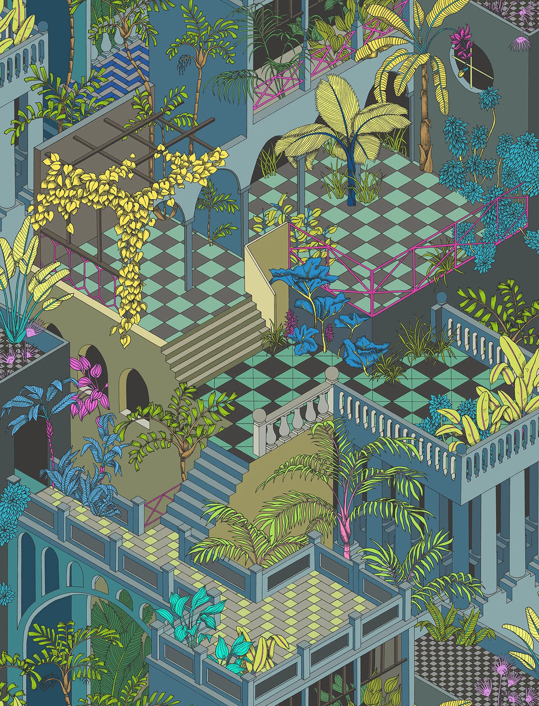 Miami Wallpaper by Cole & Son - 105/4018 | Modern 2 Interiors