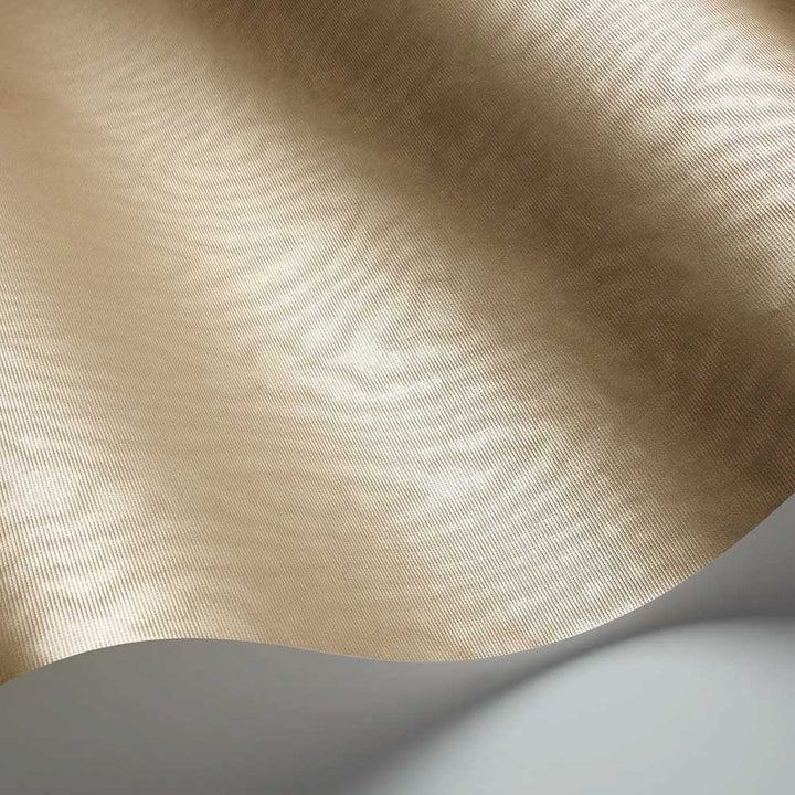 Moire Dark Linen Wallpaper
