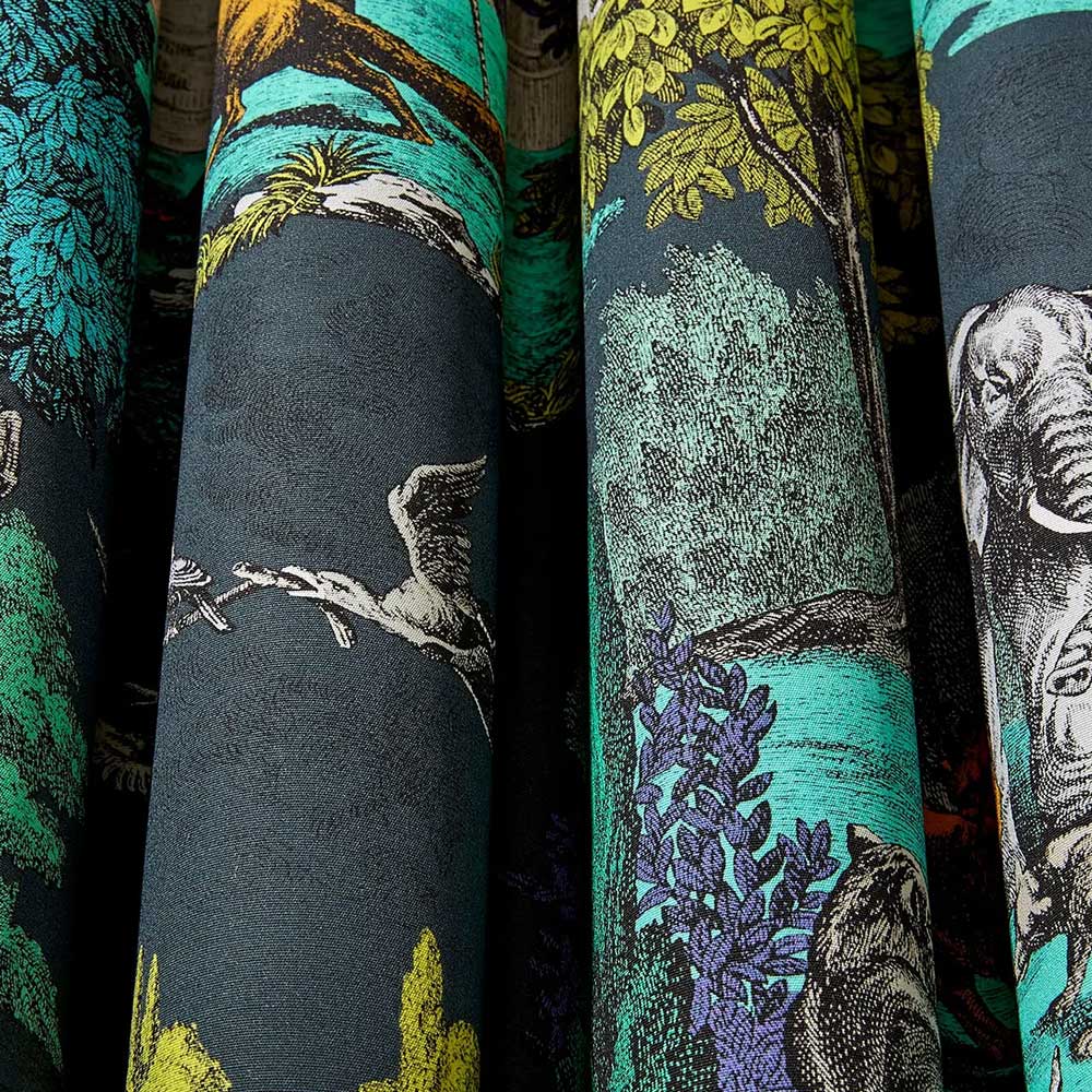 Cole & Son Versailles Grand Cotton Fabric | Viridian | F111/6022