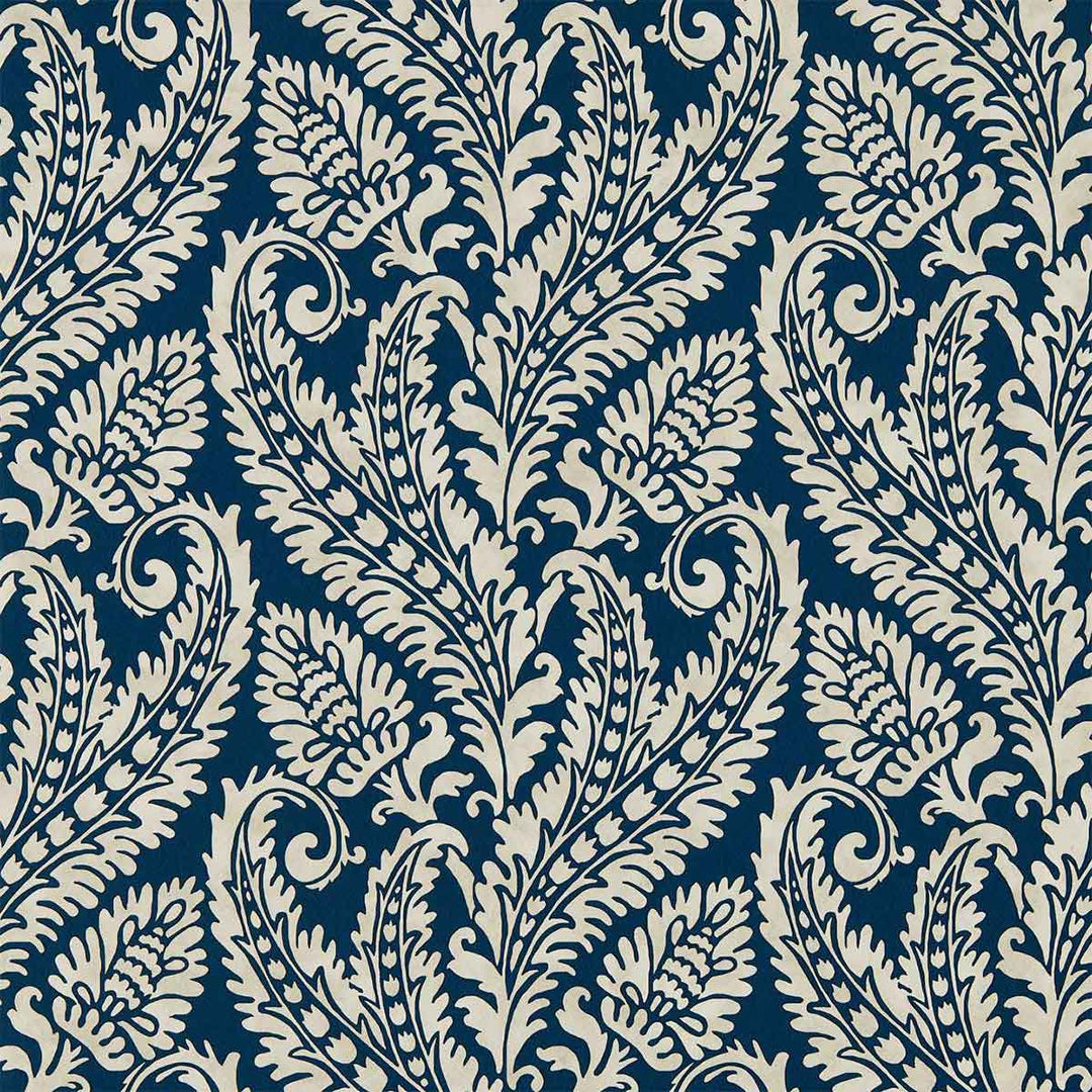 Regale Denim Wallpaper