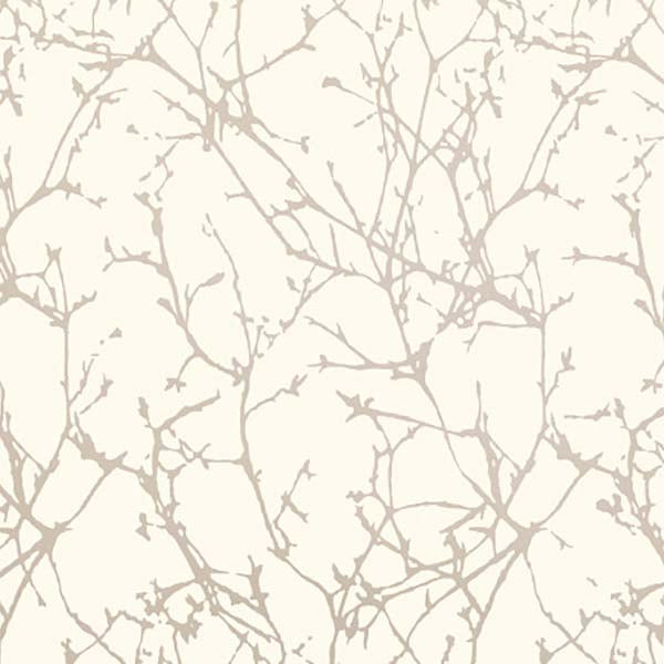 Romo Arbor Wallpaper - Whitewash - W396/01 | Modern 2 Interiors