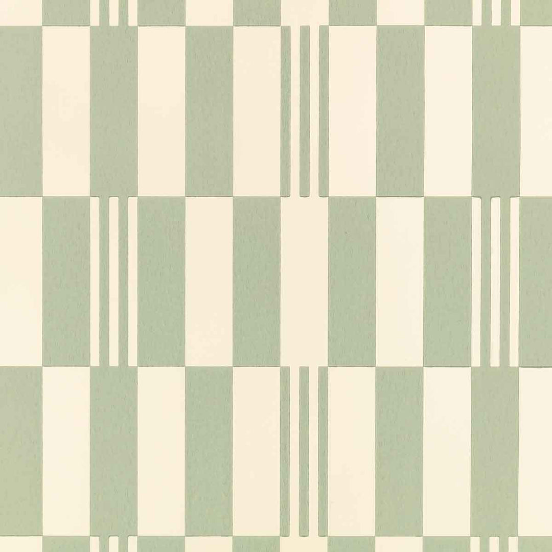 Checkerboard Pistachio Wallpaper