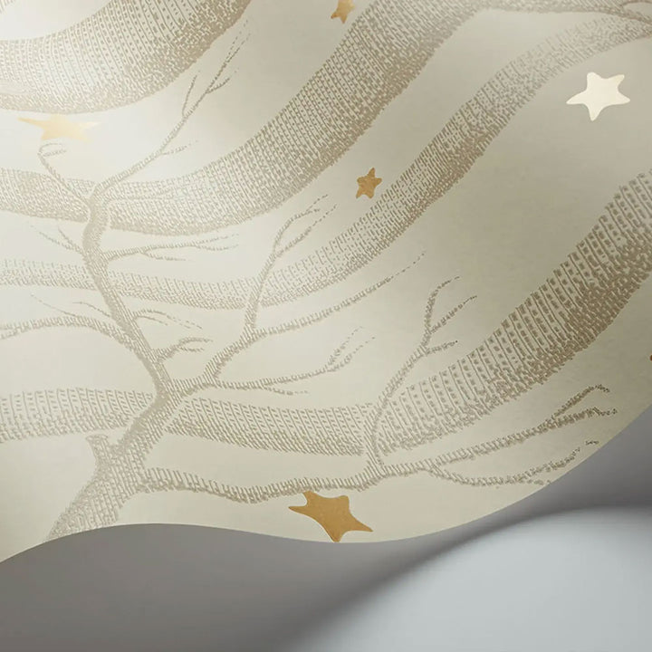 Woods & Stars Cream Wallpaper