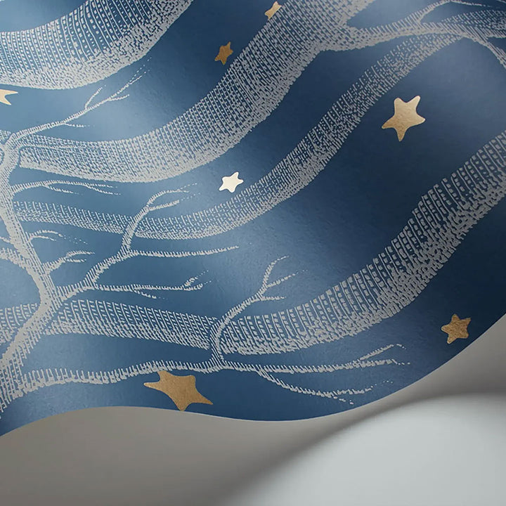 Woods & Stars Midnight Wallpaper