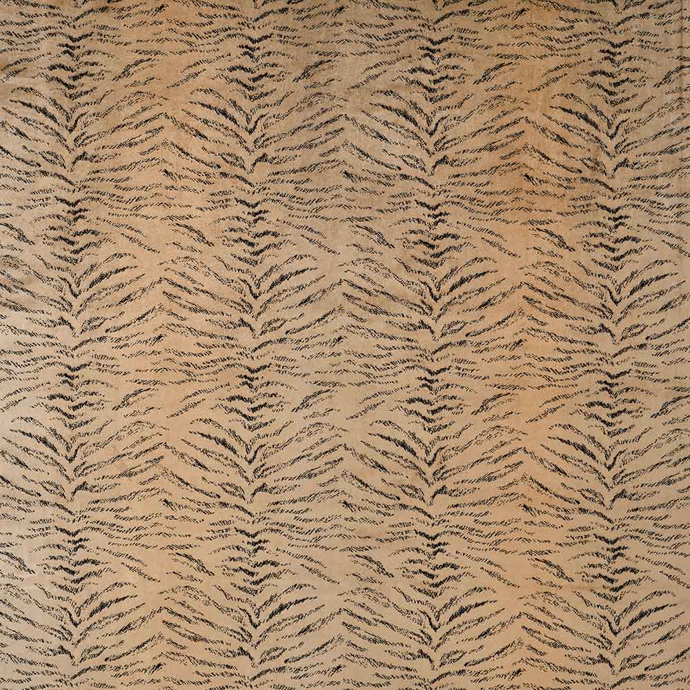 Tiger Velvet Natural Fabric