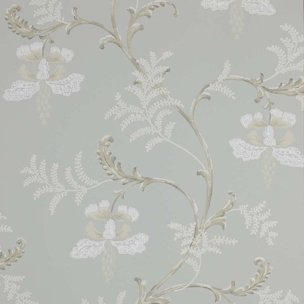 Colefax & Fowler Bellflower Wallpaper | Old Blue | 7127/01