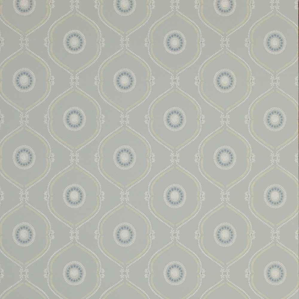 Colefax & Fowler Heywood Wallpaper | Aqua | 7130/01