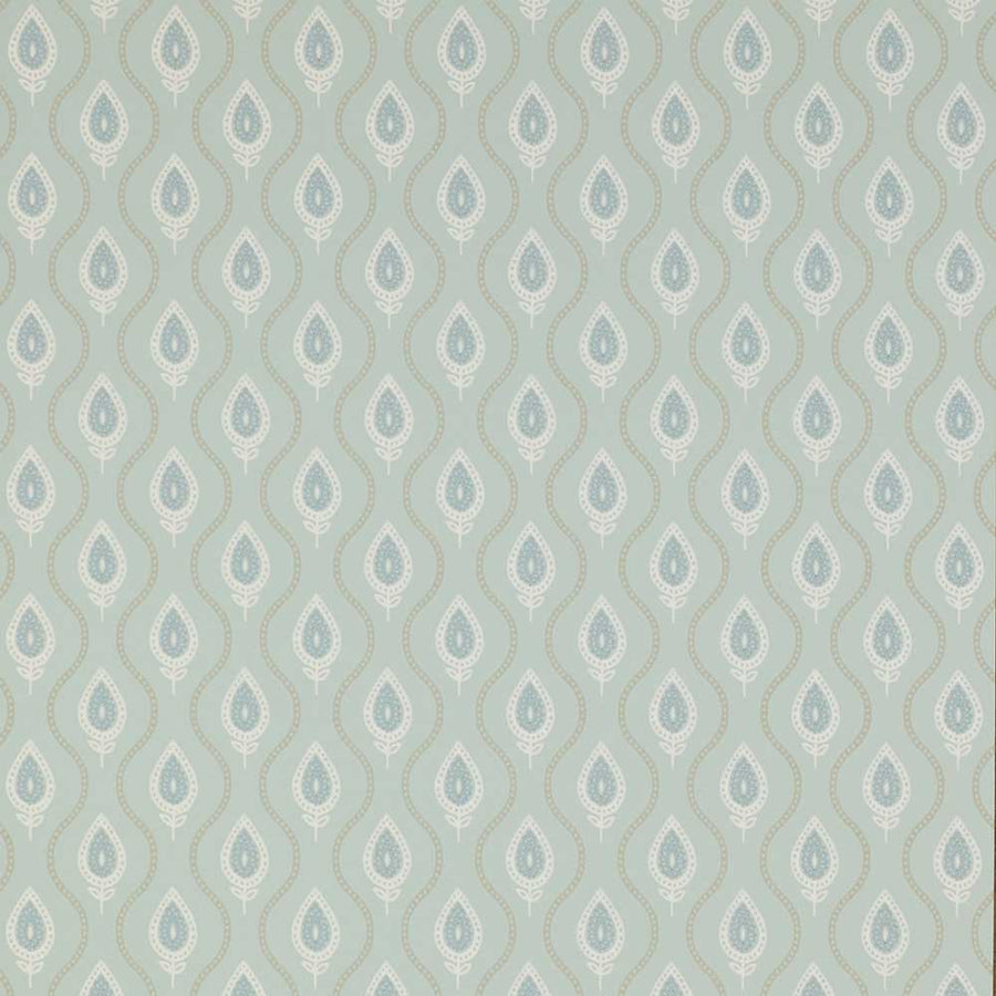 Colefax & Fowler Verity Wallpaper | Aqua | 7138/03