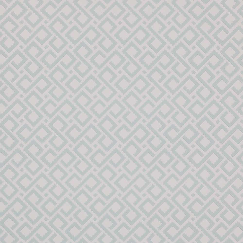 Colefax & Fowler Mazely Wallpaper | Aqua | 7178/04