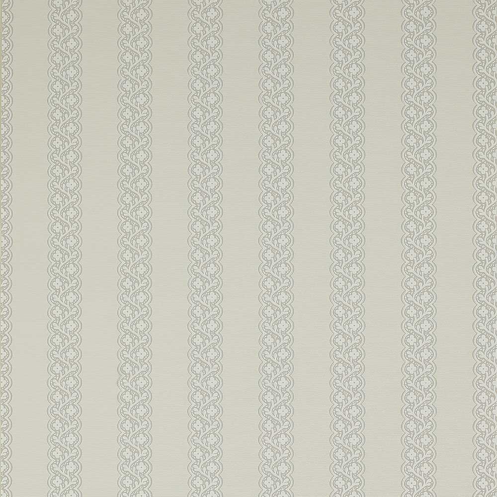 Colefax & Fowler Britta Wallpaper | Silver | 7185/01