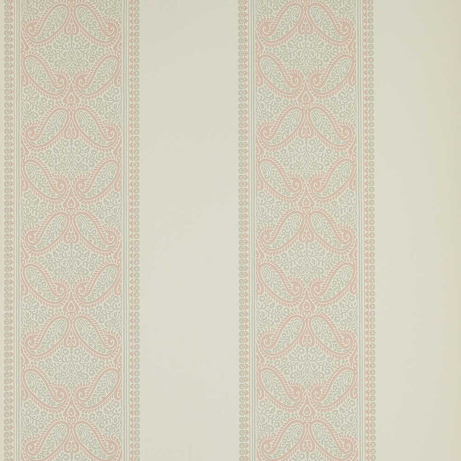 Colefax & Fowler Verney Stripe Wallpaper | Pink | 7186/03