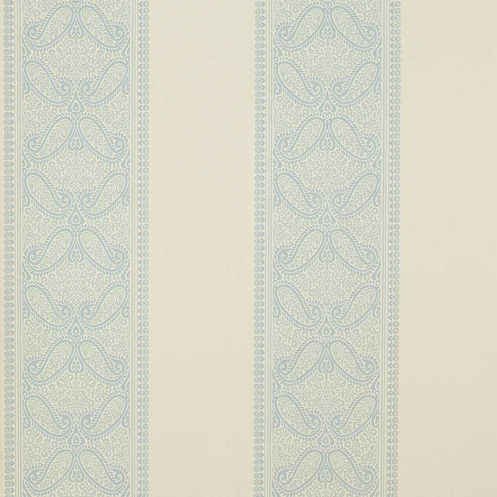 Colefax & Fowler Verney Stripe Wallpaper | Blue | 7186/05