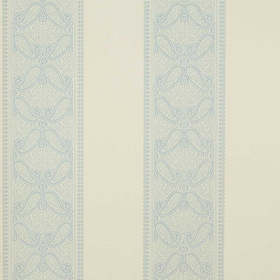 Colefax & Fowler Verney Stripe Wallpaper | Blue | 7186/05