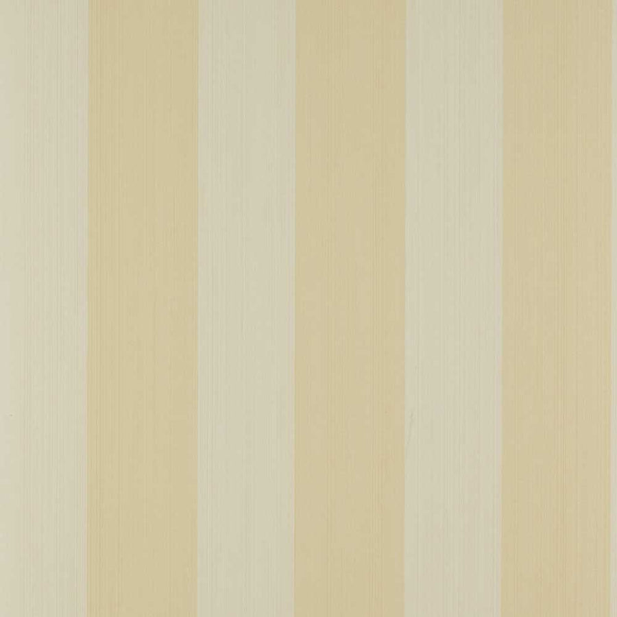 Colefax & Fowler Harwood Stripe Wallpaper | Yellow & Cream | 7907/18