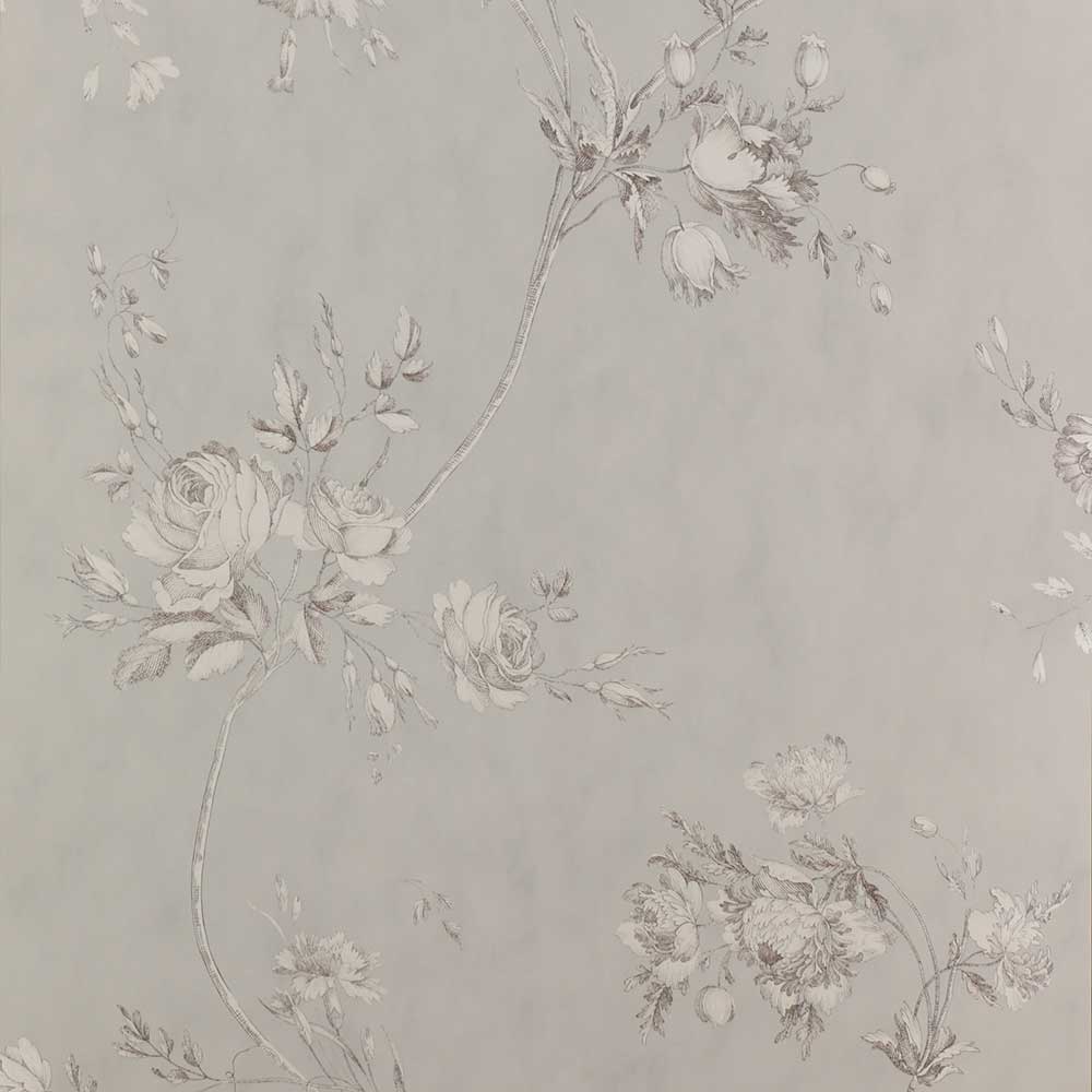 Colefax & Fowler Darcy Wallpaper | Grey | 7957/09