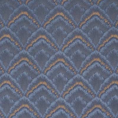 Assam Indigo Fabric by Prestigious Textiles - 3974/705 | Modern 2 Interiors