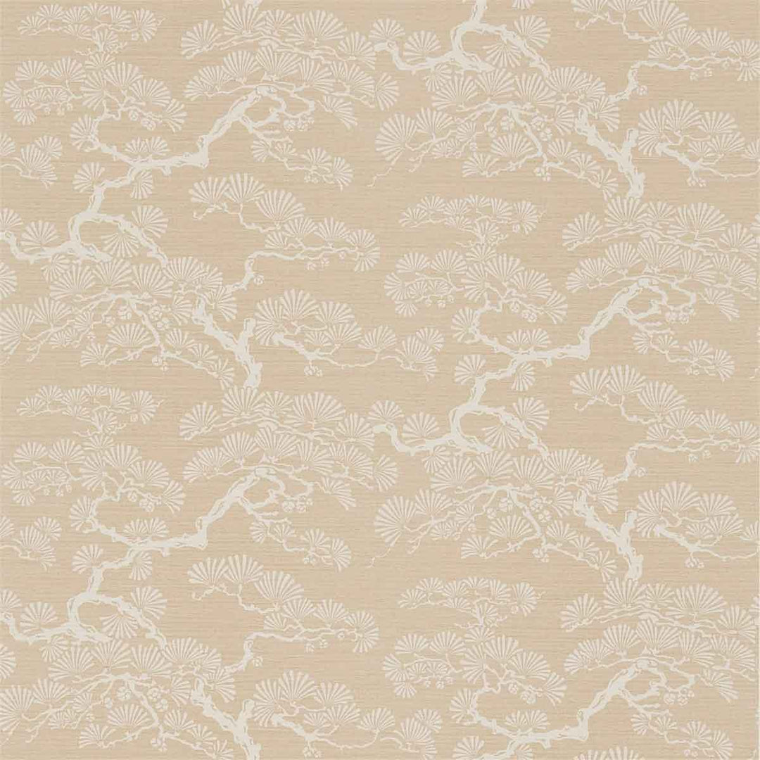 Keros Biscuit Wallpaper by Sanderson - 213045 | Modern 2 Interiors